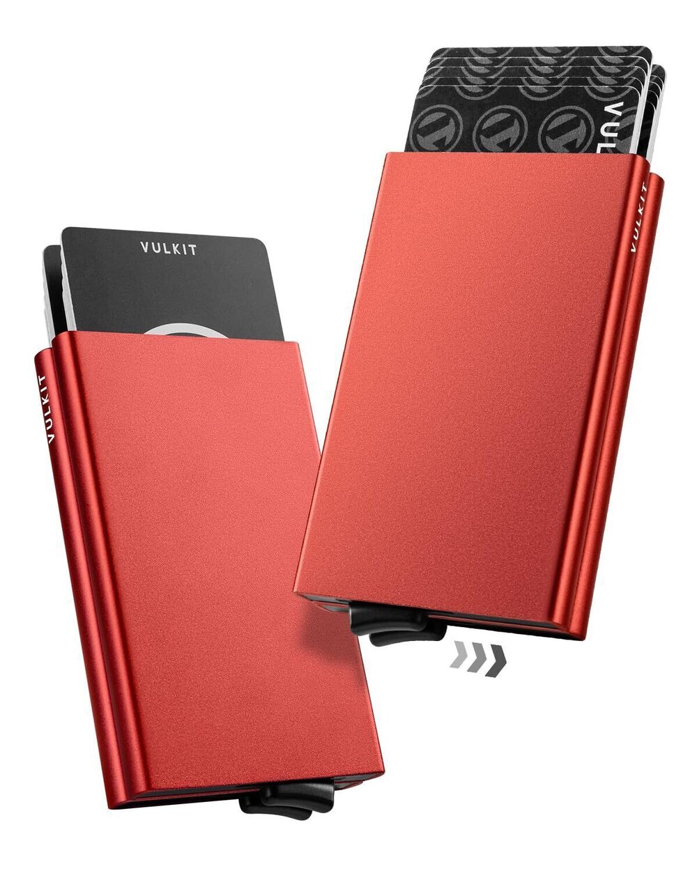 8818 Pop Up Card Holder Minimalist Card Case RFID Blocking 2 Double Slim